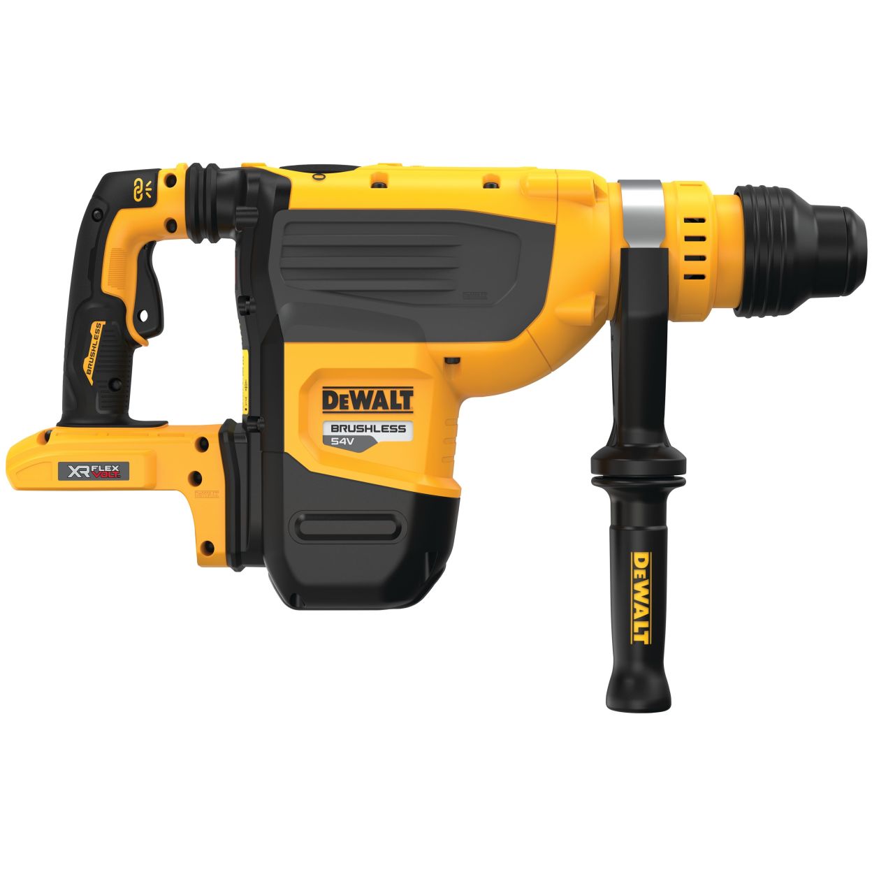 Аккумуляторный перфоратор DEWALT DCH735X2, 54 В, 13.3 Дж, 2705 уд/мин, с 2 АКБ 3 Ач и ЗУ, в кейсе (DCH735X2-QW)