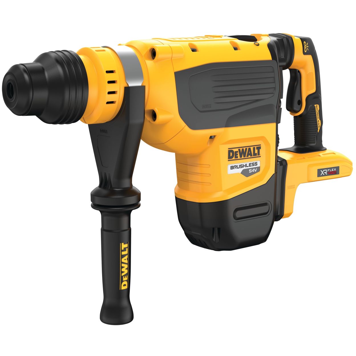 Аккумуляторный перфоратор DEWALT DCH735X2, 54 В, 13.3 Дж, 2705 уд/мин, с 2 АКБ 3 Ач и ЗУ, в кейсе (DCH735X2-QW)