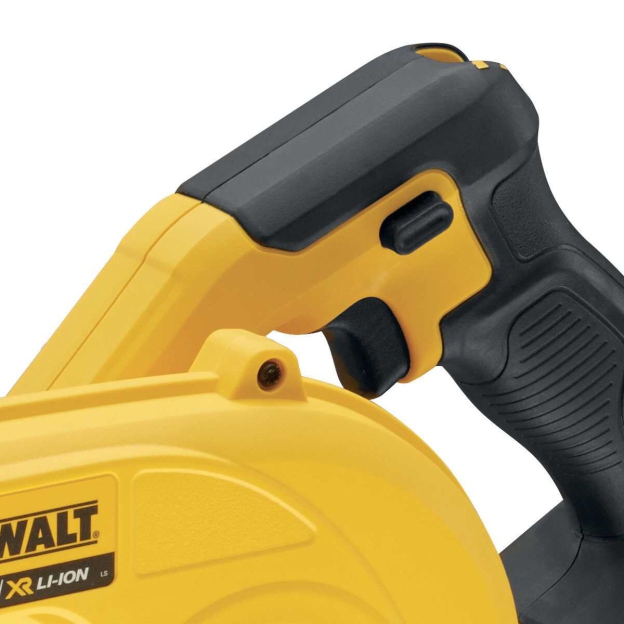Аккумуляторный набор садовой техники DEWALT, 18 В: газонокосилка DCMWP134 + кусторез DCMHT564 + воздуходувка DCV100, без АКБ без ЗУ