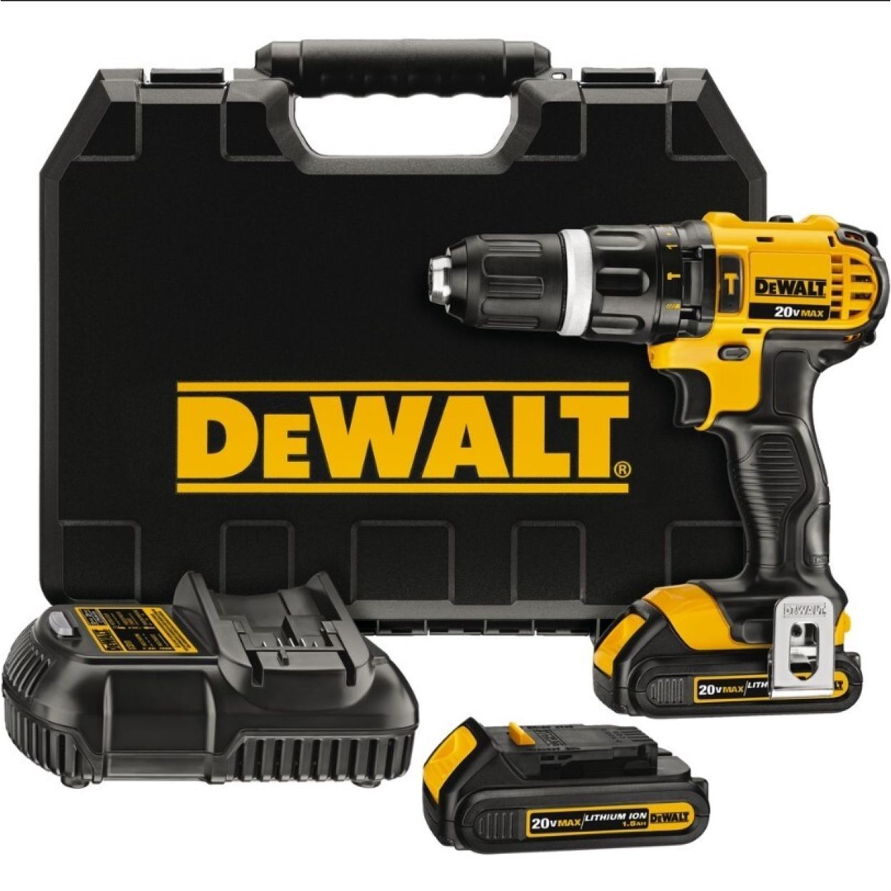 Аккумуляторная ударная дрель-шуруповерт DEWALT DCD785C2, 18 В, XR