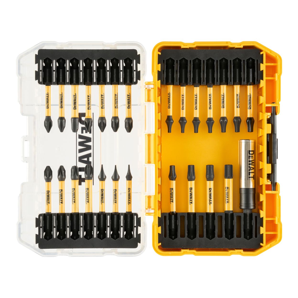 Набор бит DEWALT DT70783T, PH/PZ/SL/Torx, 57 мм, 26 шт., в кейсе (DT70783T-QZ)