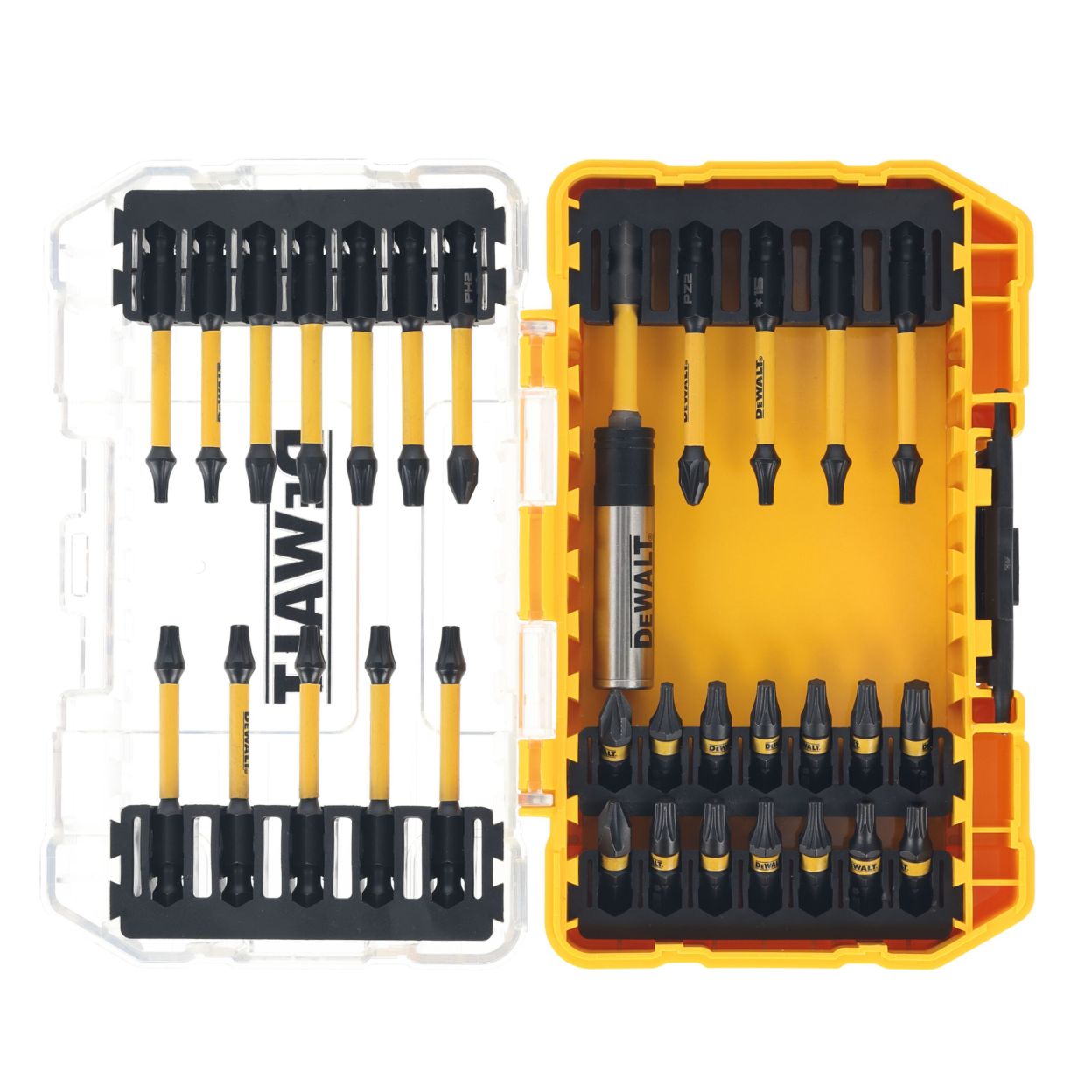 Набор бит DEWALT FLEXTORQ, 31 шт, 25 мм, в кейсе, DT70745T