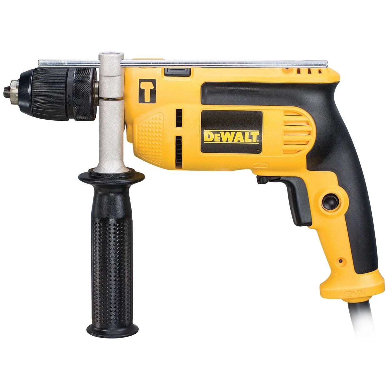 Ударная дрель DEWALT DWD024KS, 701 Вт, 2800 об/мин, 47600 уд/мин, в кейсе (DWD024KS-QS)