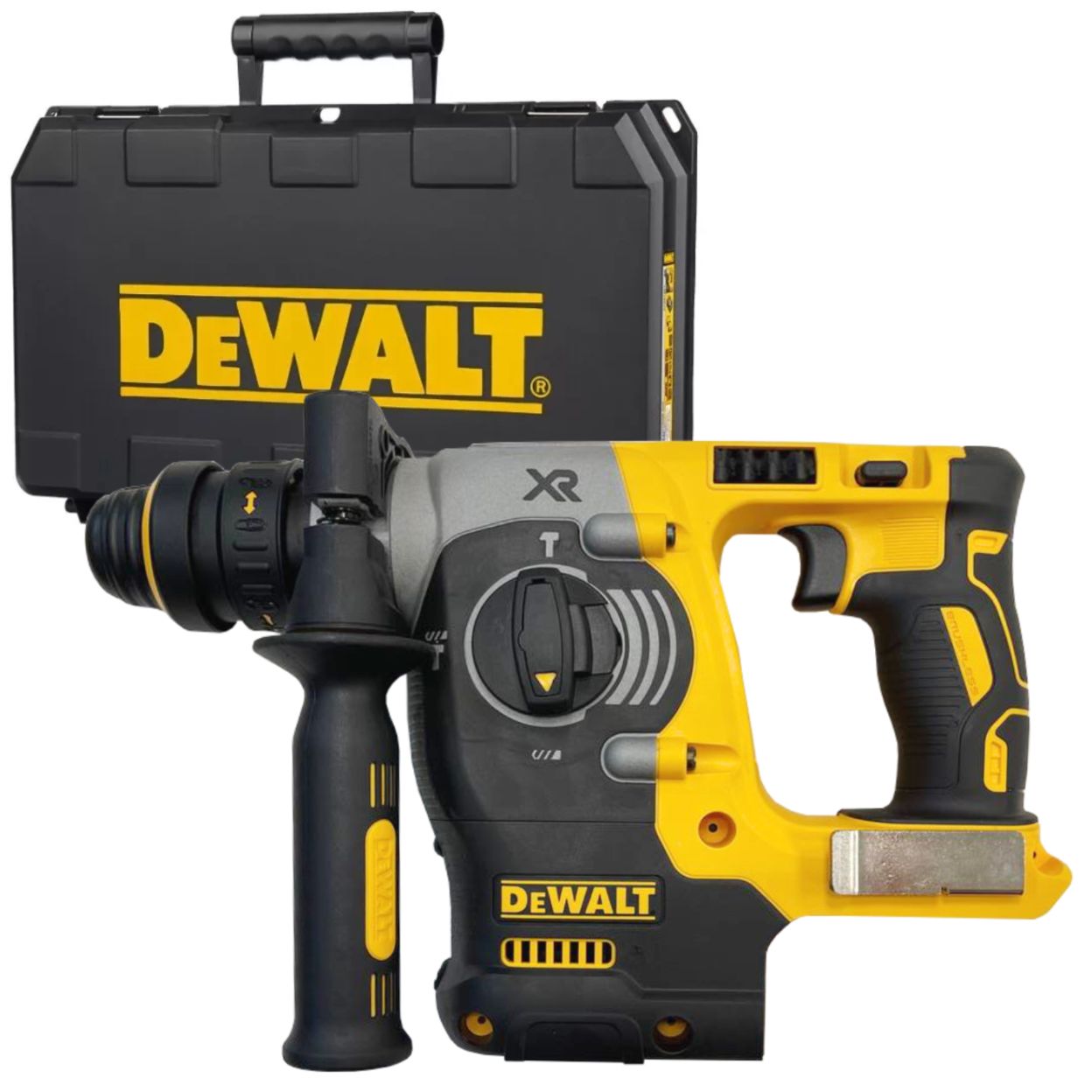 Аккумуляторный бесщеточный перфоратор DeWALT DCH274NT, SDS-Plus, 18 В, XR, в кейсе, без Акб и ЗУ
