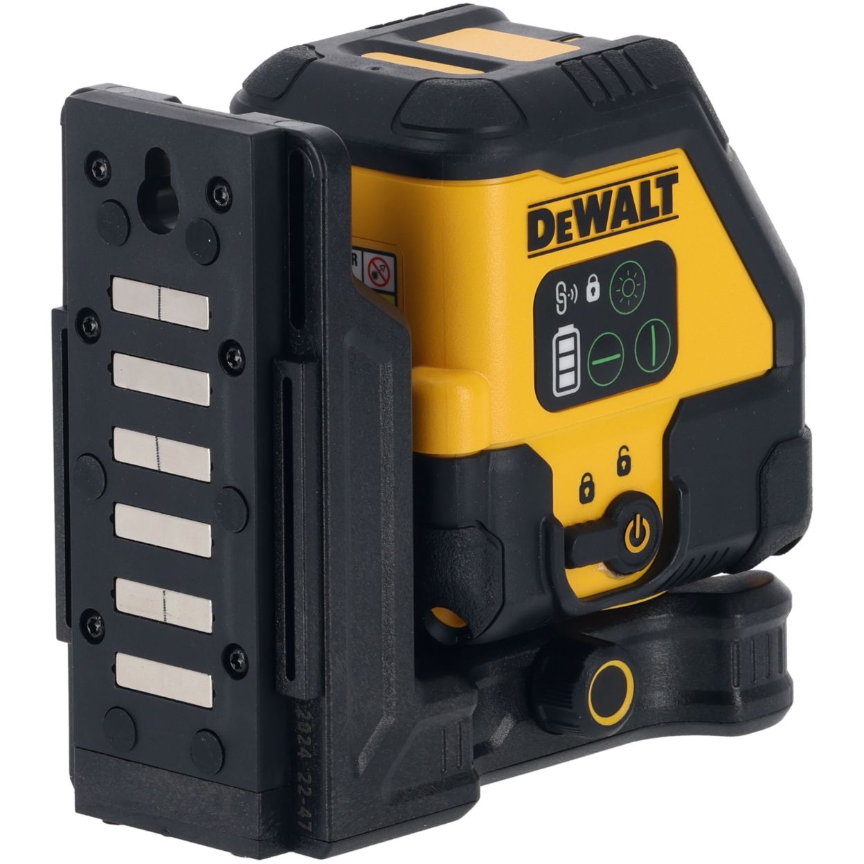 Аккумуляторный лазерный нивелир DEWALT DCLE14201GB, зеленый луч, 45 м, со встроенной АКБ, в чехле (DCLE14201GB-XJ)