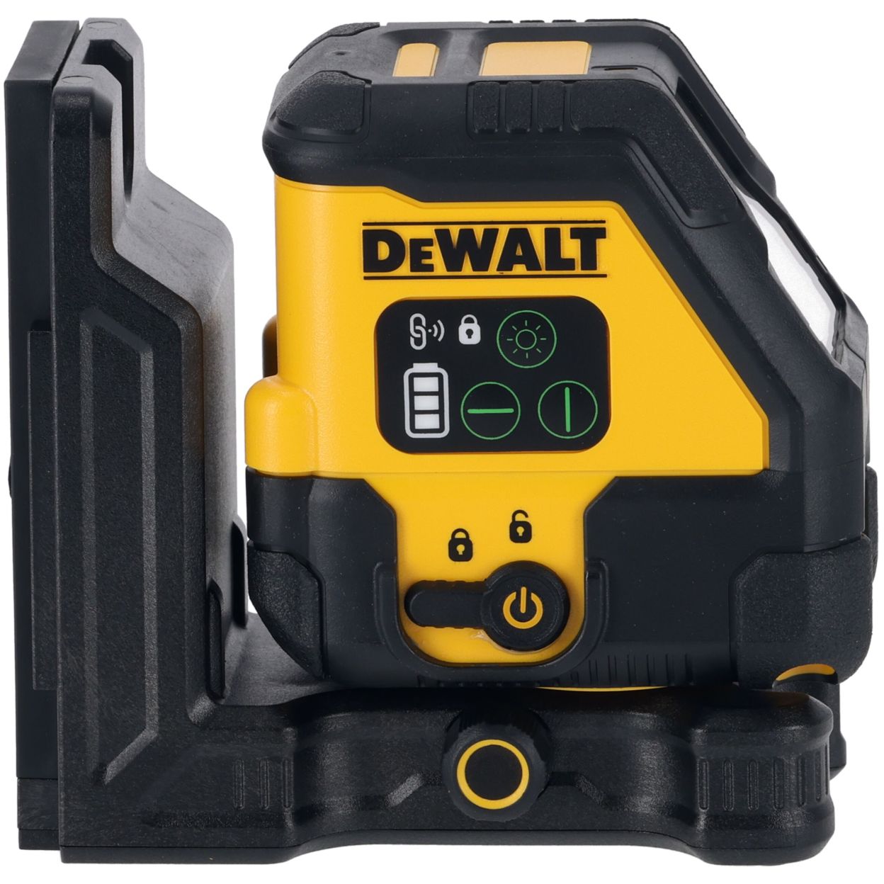 Аккумуляторный лазерный нивелир DEWALT DCLE14201GB, зеленый луч, 45 м, со встроенной АКБ, в чехле (DCLE14201GB-XJ)