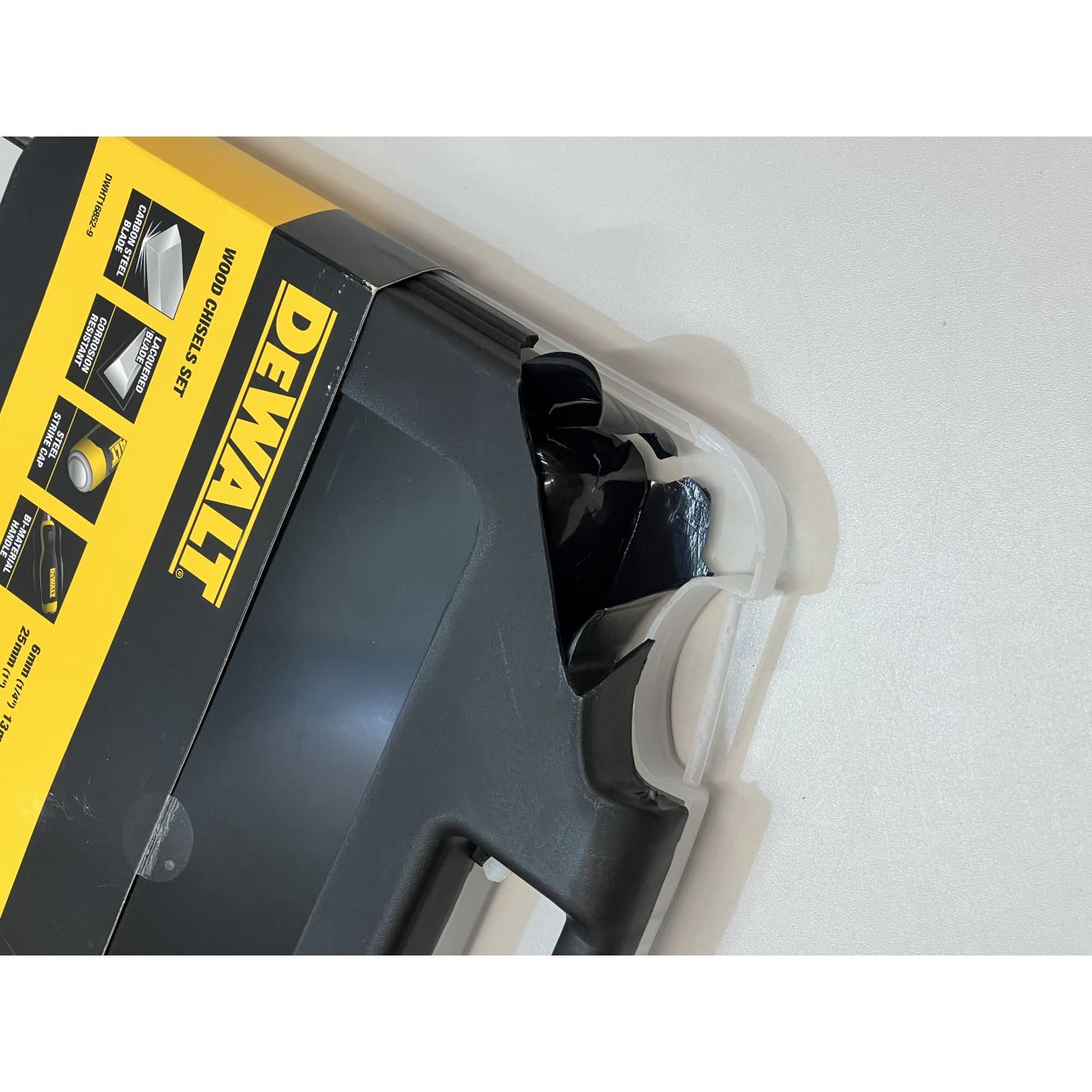 Набор стамесок DEWALT DWHT16852-9, 6-38 мм, 6 шт, уцененный товар