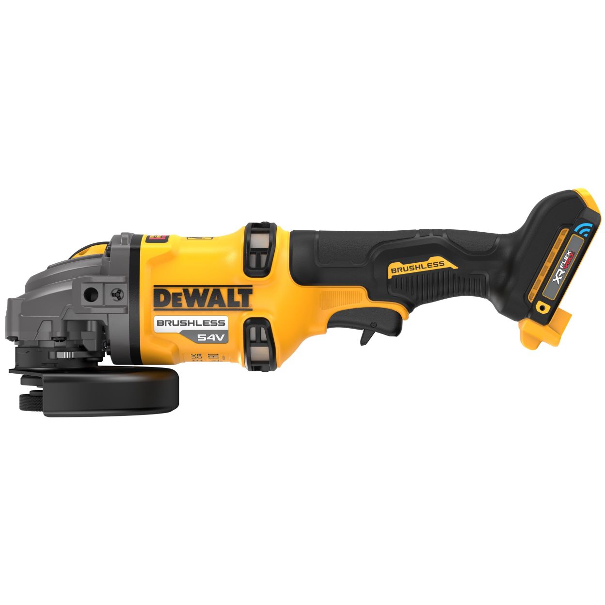Аккумуляторная угловая шлифмашина DEWALT DCG418SHDN, 54 В, 125 мм, 9000 об/мин, без АКБ и ЗУ (DCG418SHDN-XJ)