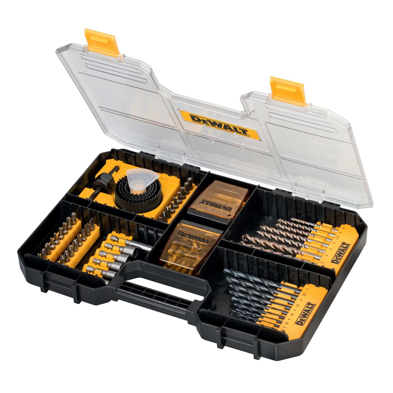 Набор сверл и бит DEWALT, 100 шт, в кейсе, DT71569
