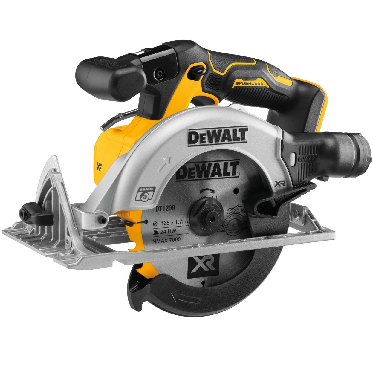 Аккумуляторная дисковая пила DEWALT DCS565N, 18 В, 165 мм, 4950 об/мин, без АКБ и ЗУ (DCS565N-XJ)