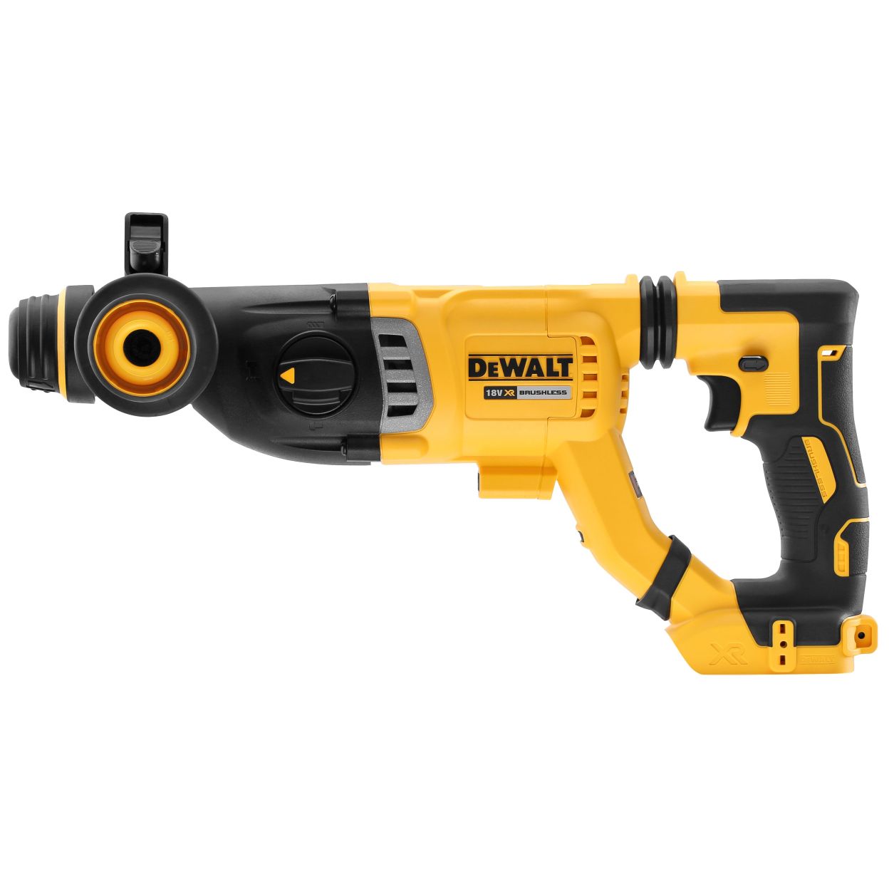 Аккумуляторный перфоратор DEWALT DCH263P2, 18 В, 3 Дж, 4300 уд/мин, с 2 АКБ 5 Ач и ЗУ, в кейсе (DCH263P2-QW)