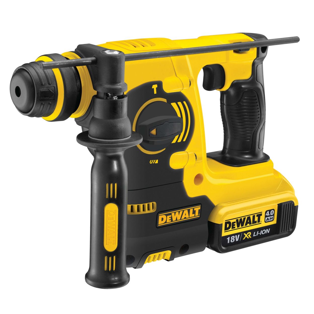 Аккумуляторный перфоратор DEWALT DCH253M1, 18 В, 2.1 Дж, 4500 уд/мин, с АКБ 4 Ач и ЗУ, в кейсе