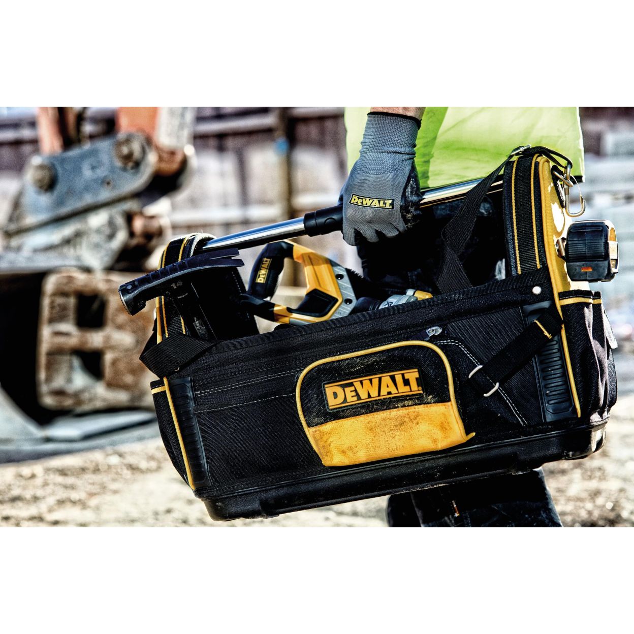 Сумка DEWALT 1-79-208, с открытым верхом, с наплечным ремнем, 20 л