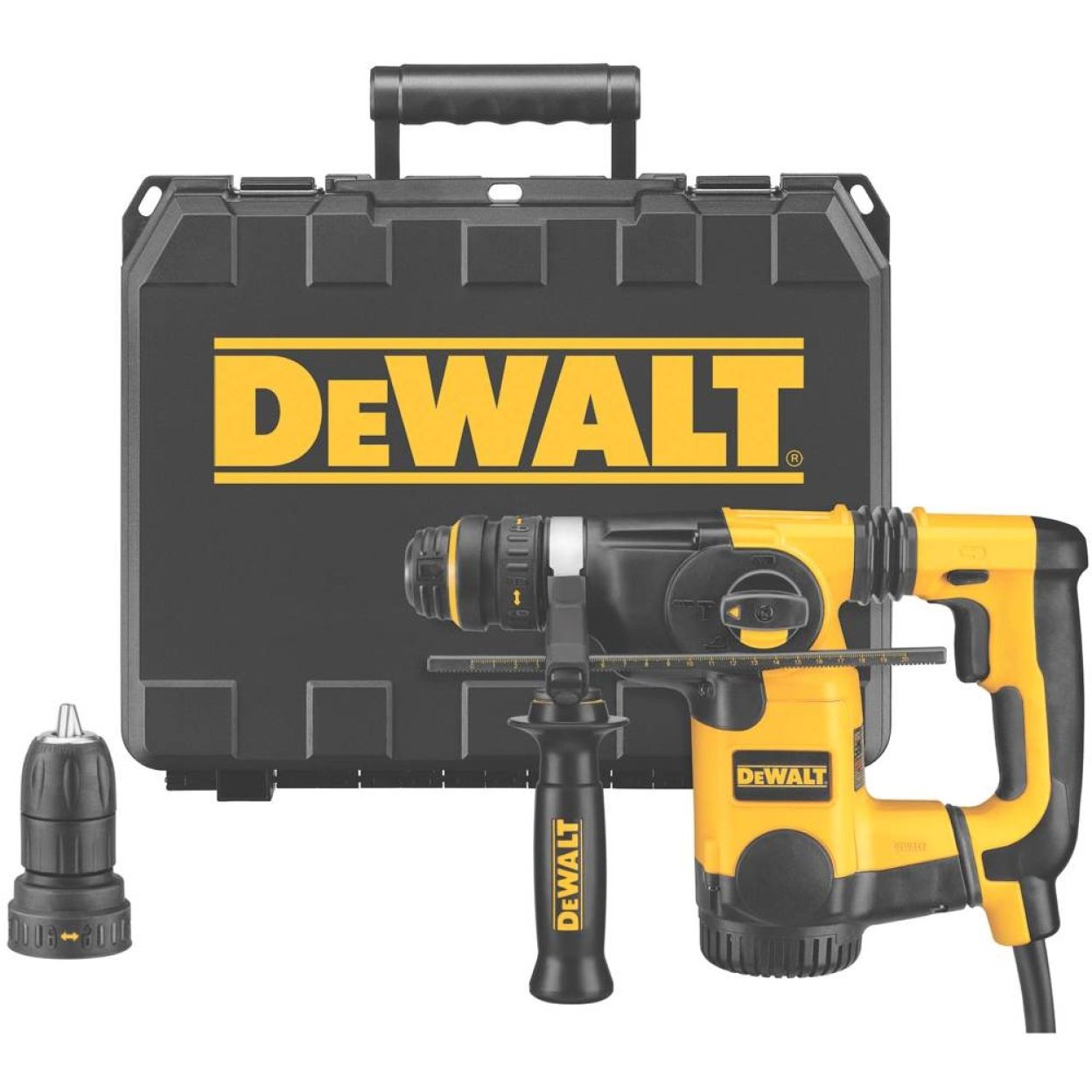 Перфоратор SDS-plus DEWALT D25325K c интегрированной системой пылеудаления D25300DH