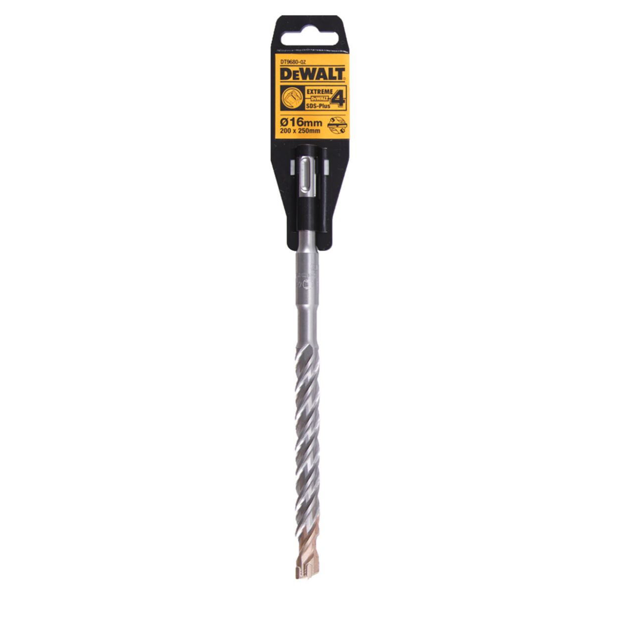 Бур DEWALT EXTREME 4 DT9680, SDS-Plus, 16 x 250 x 200 мм