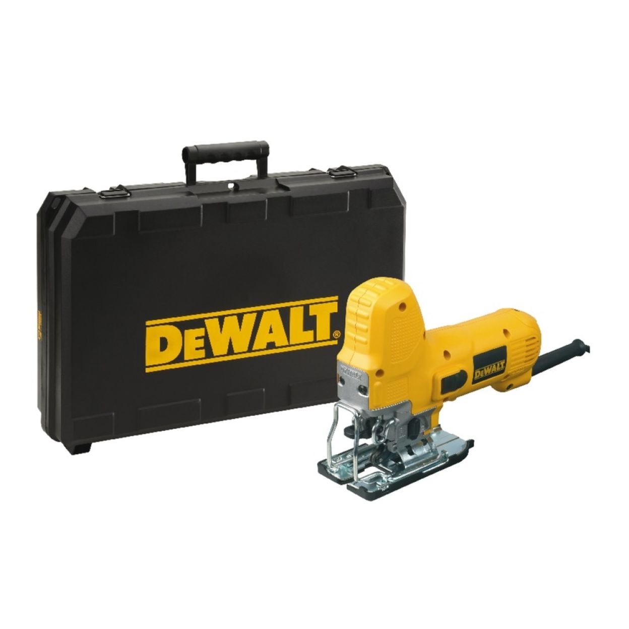 Лобзик с корпусной рукояткой DEWALT DW343K, 550 Вт