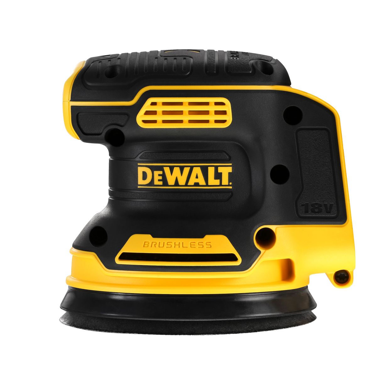 Аккумуляторная эксцентриковая шлифмашина DEWALT DCW210P1T, 18 В, 125 мм, 12000 кол/мин, с АКБ 5 Ач и ЗУ, в кейсе TSTAK