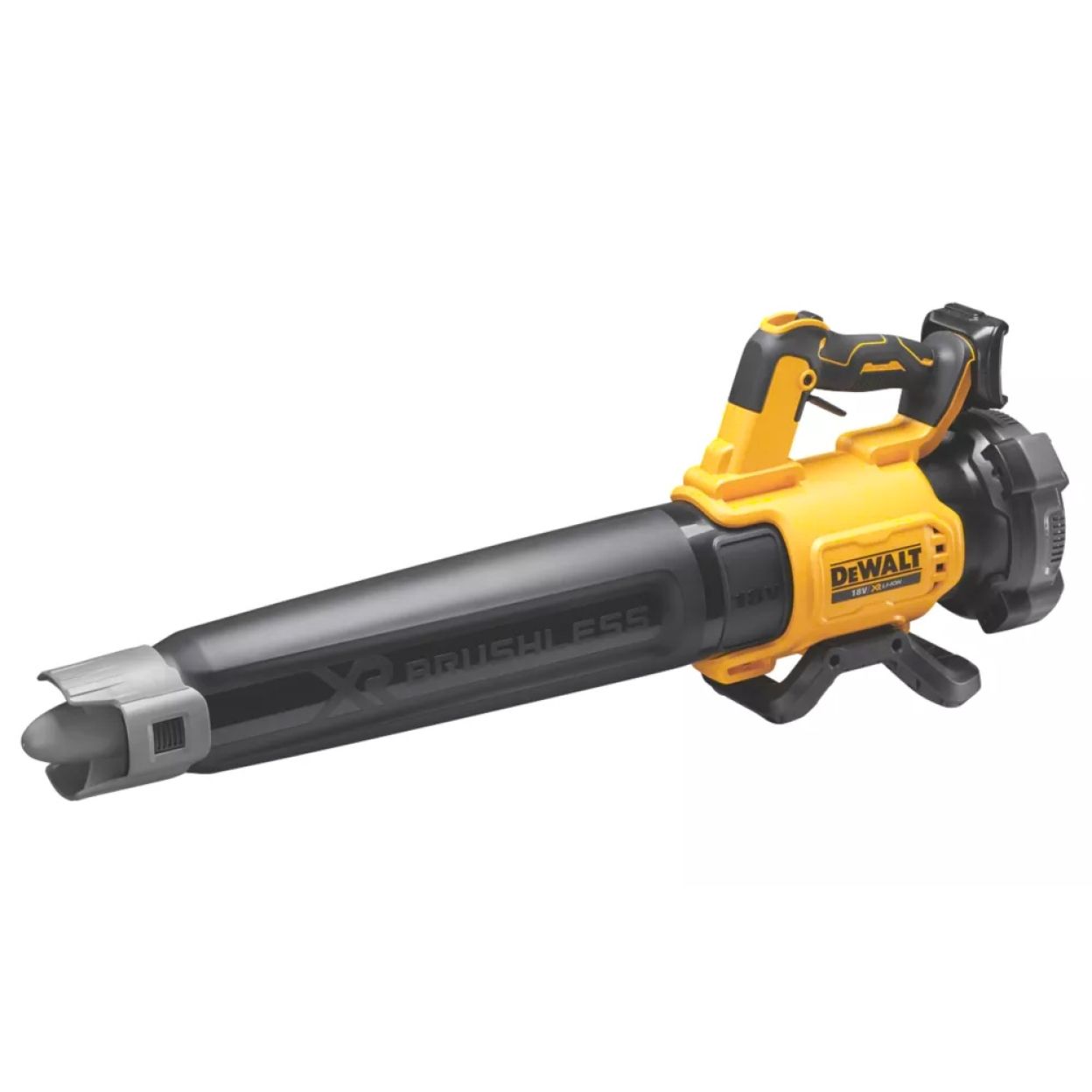 Аккумуляторный набор садовой техники DEWALT, 18 В: мойка высокого давления DCMPW1600 + воздуходувка DCMBL562, с 2 АКБ 5 Ач и ЗУ