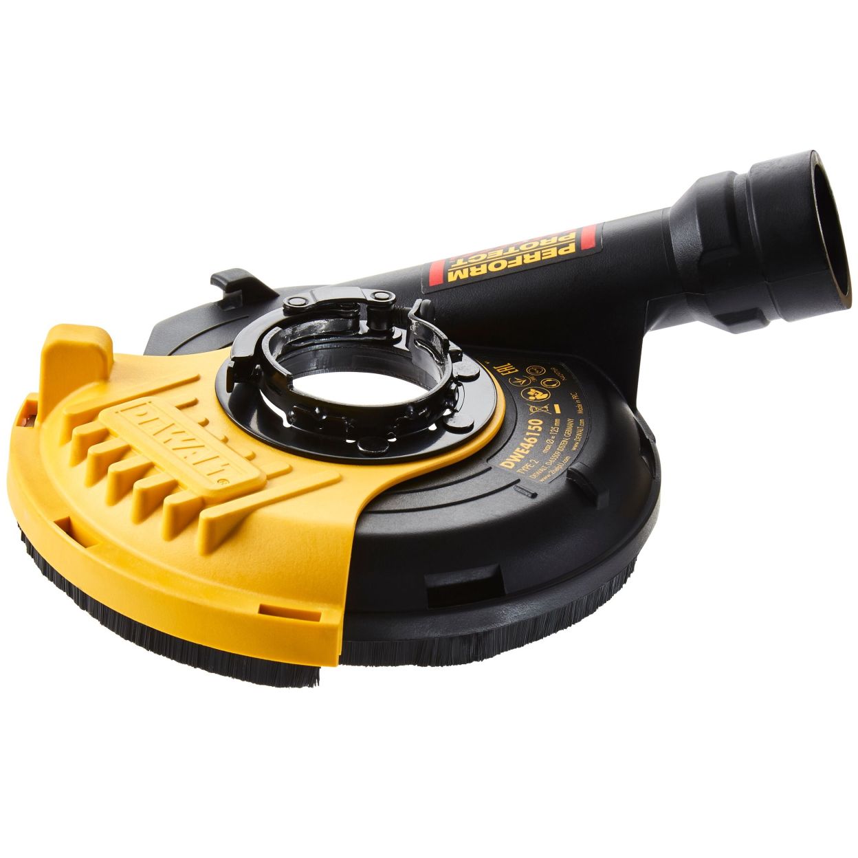 Угловая шлифмашина DEWALT DWE4257KT, 1500 Вт, 125 мм, 10000 об/мин, в кейсе TSTAK