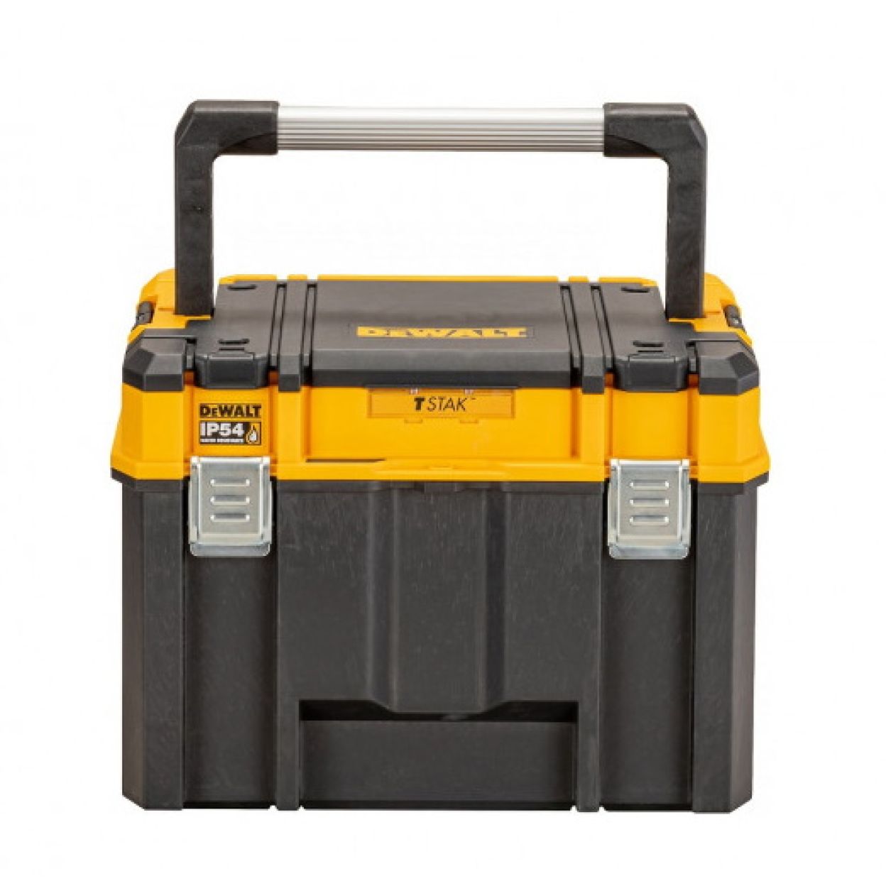 Ящик для инструмента DEWALT TSTAK 2.0 IP54 DWST83343-1, с верхним отделением для хранения принадлежностей