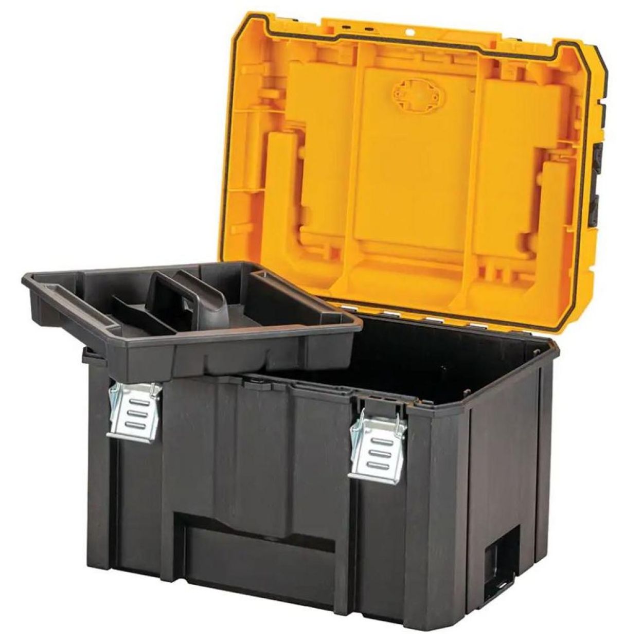 Ящик для инструмента DEWALT TSTAK 2.0 IP54 DWST83343-1, с верхним отделением для хранения принадлежностей