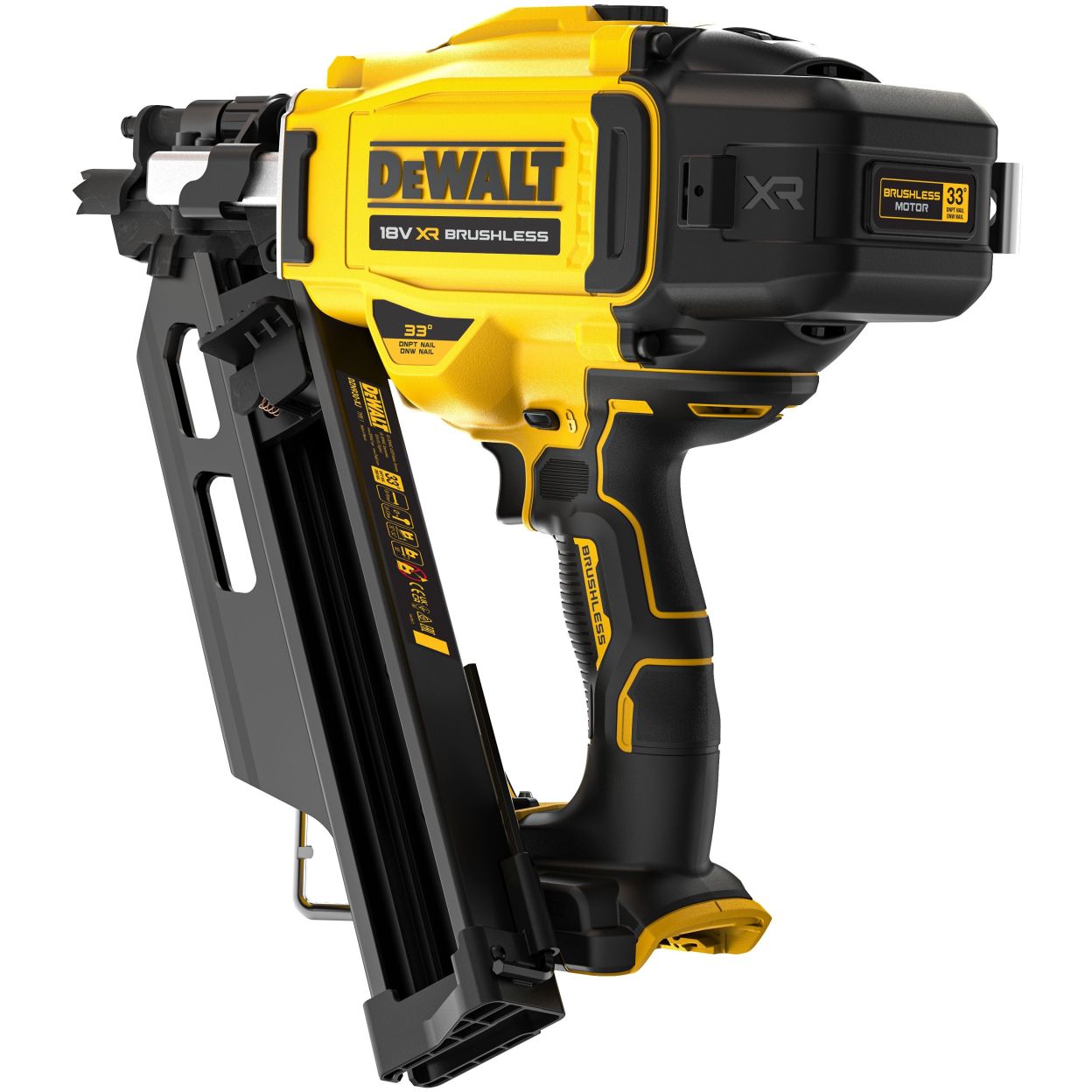 Аккумуляторный набор DEWALT DCK246P2, 18 В: гвоздезабивные пистолеты DCN930 + DCN660, с 2 АКБ 5 Ач и ЗУ, в сумке (DCK246P2-QW)