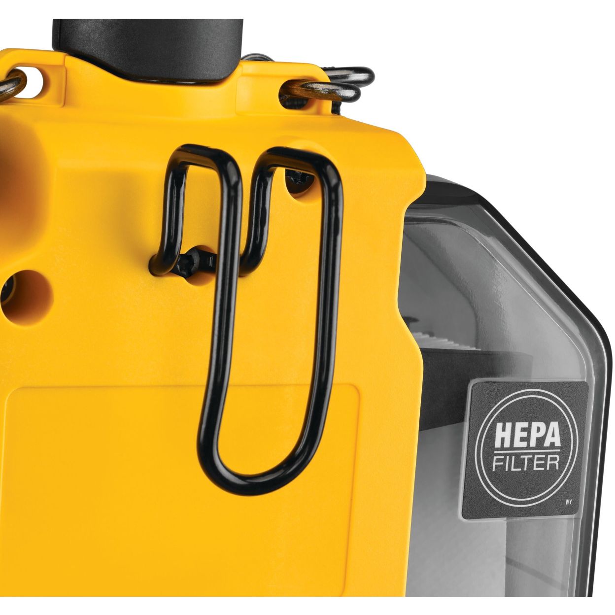 Аккумуляторный строительный пылесос DEWALT DWH161N, 18 В, 0.21 л, без АКБ и ЗУ (DWH161N-XJ)