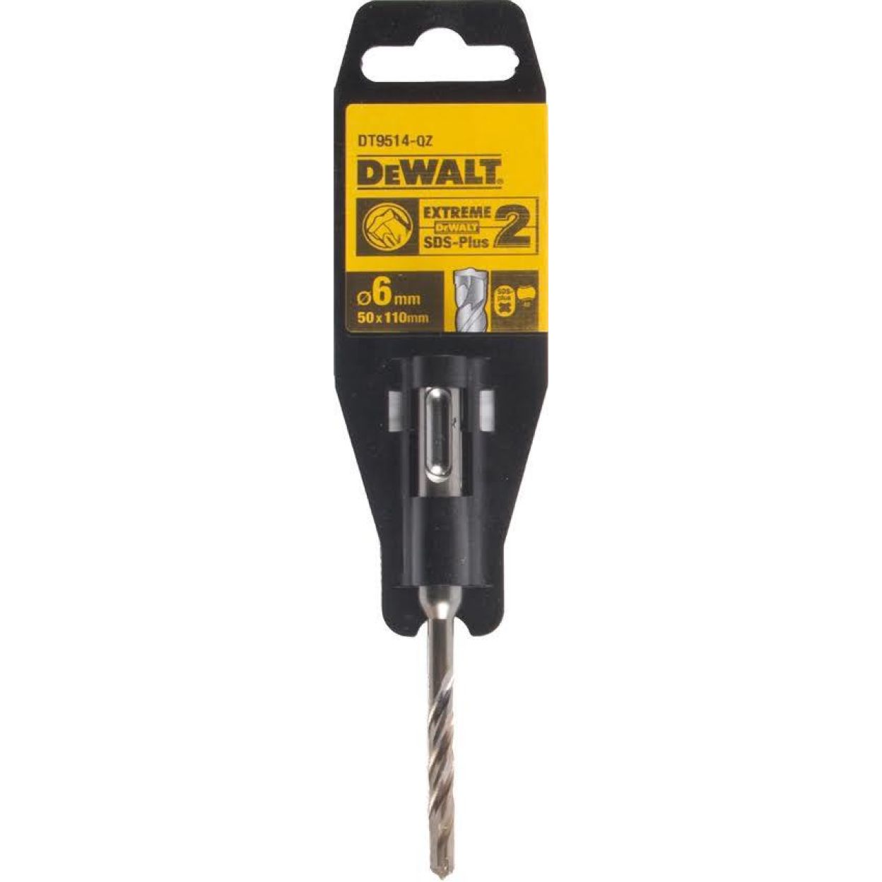 Бур DEWALT EXTREME DT9514, SDS-Plus по бетону, (6 x 50 x 110)