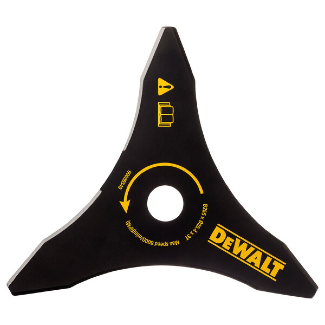 Нож для триммера 3-х лучевой DEWALT DT20653 25,5 см, для DCM571N