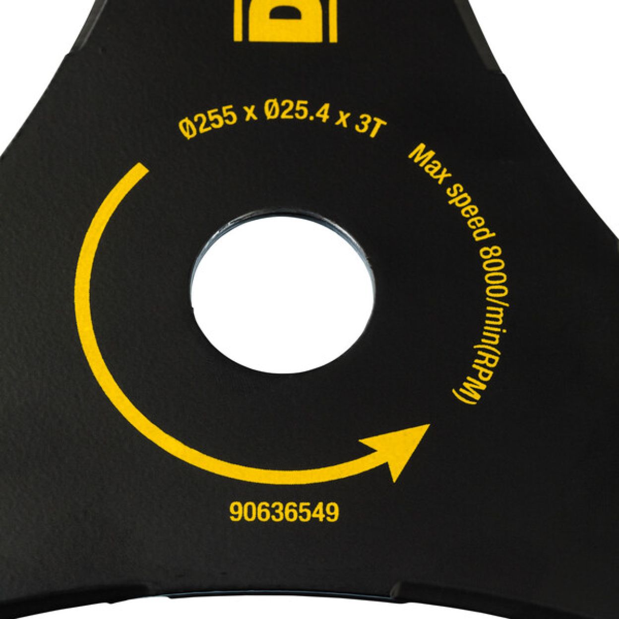 Нож для триммера 3-х лучевой DEWALT DT20653 25,5 см, для DCM571N