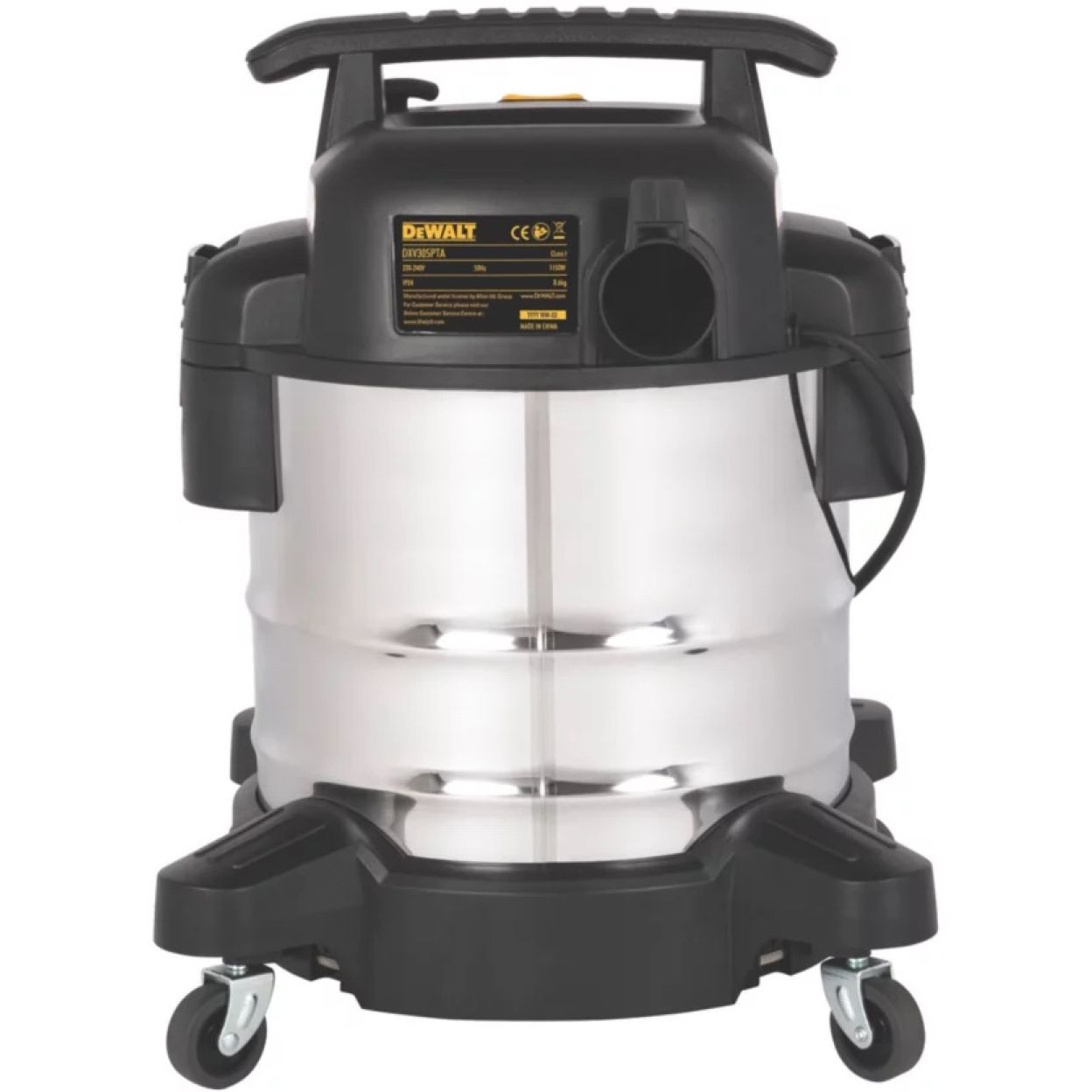 Строительный пылесос DEWALT DXV30SPTA, 1150 Вт, 30 л