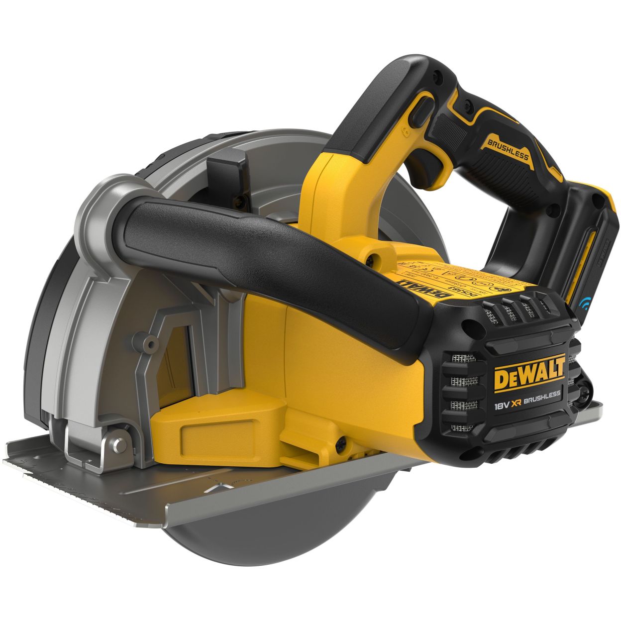 Аккумуляторная дисковая пила DEWALT DCS383H2, 18 В, 184 мм, 3900 об/мин, с 2 АКБ 5 Ач и ЗУ, в кейсе TSTAK (DCS383H2-QW)