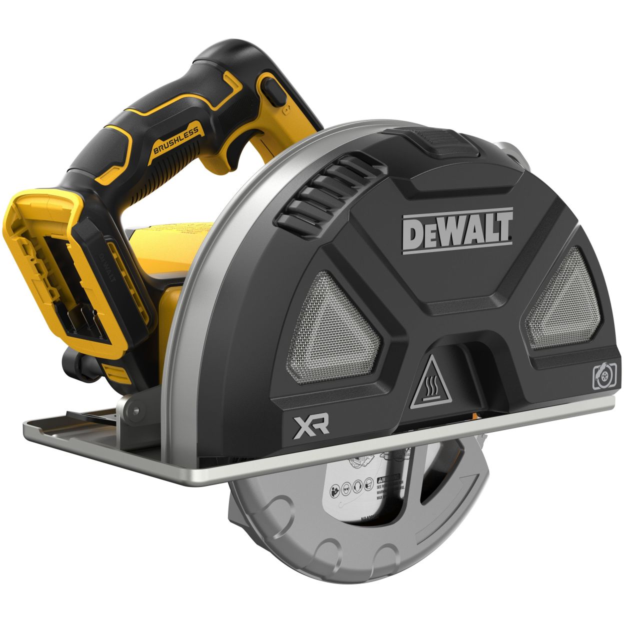 Аккумуляторная дисковая пила DEWALT DCS383H2, 18 В, 184 мм, 3900 об/мин, с 2 АКБ 5 Ач и ЗУ, в кейсе TSTAK (DCS383H2-QW)