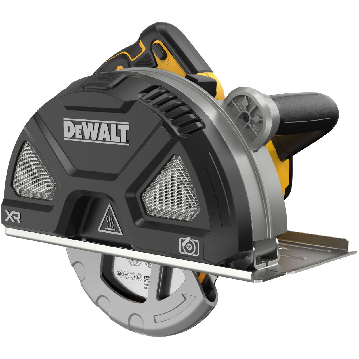 Аккумуляторная дисковая пила DEWALT DCS383H2, 18 В, 184 мм, 3900 об/мин, с 2 АКБ 5 Ач и ЗУ, в кейсе TSTAK (DCS383H2-QW)