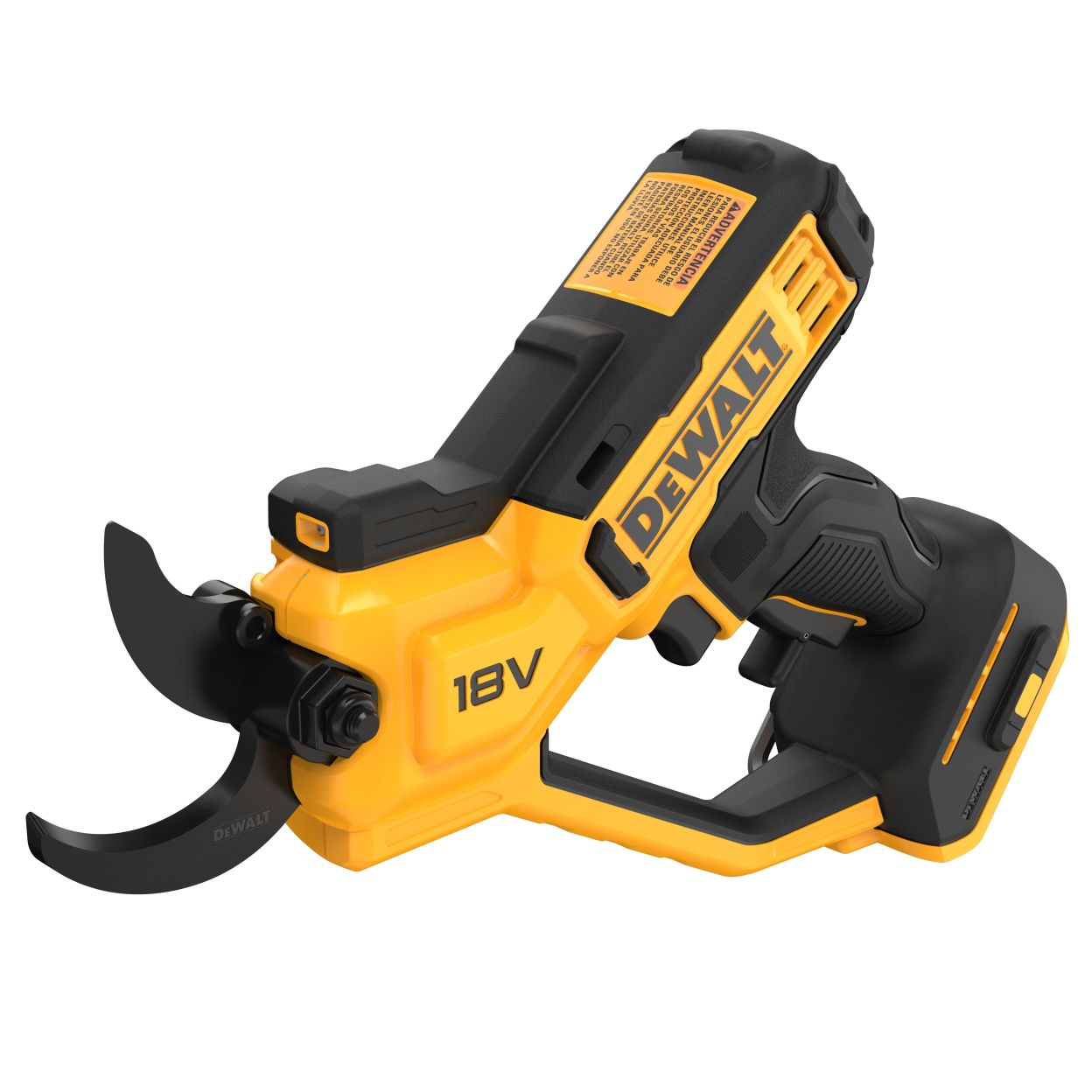 Аккумуляторный секатор DEWALT DCMPP568P1, 18 В, рез до 38 мм, с АКБ 5 Ач и ЗУ (DCMPP568P1-QW)