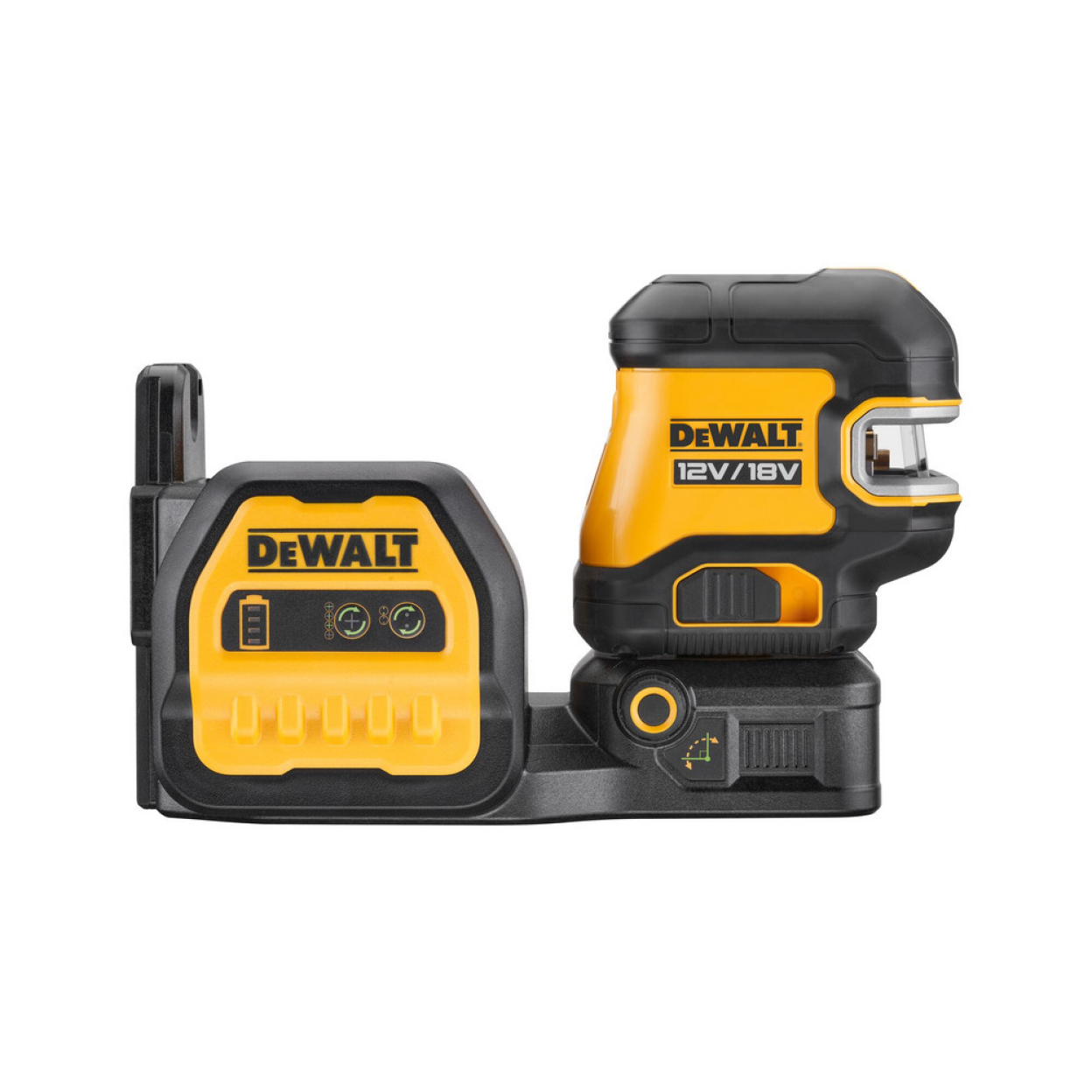 Лазерный построитель плоскостей, зеленый DEWALT DCE822NG18 12В/18В