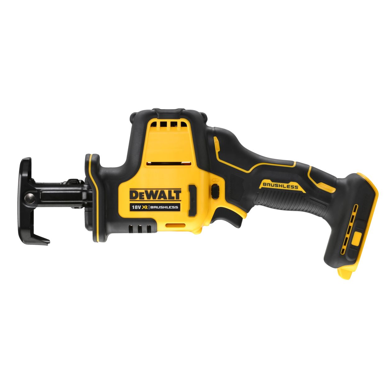 Аккумуляторная сабельная пила DEWALT DCS369P1T, 18 В, 2800 ход/мин, 16 мм, с АКБ 5 Ач и ЗУ, в кейсе TSTAK (DCS369P1NT-XJ)