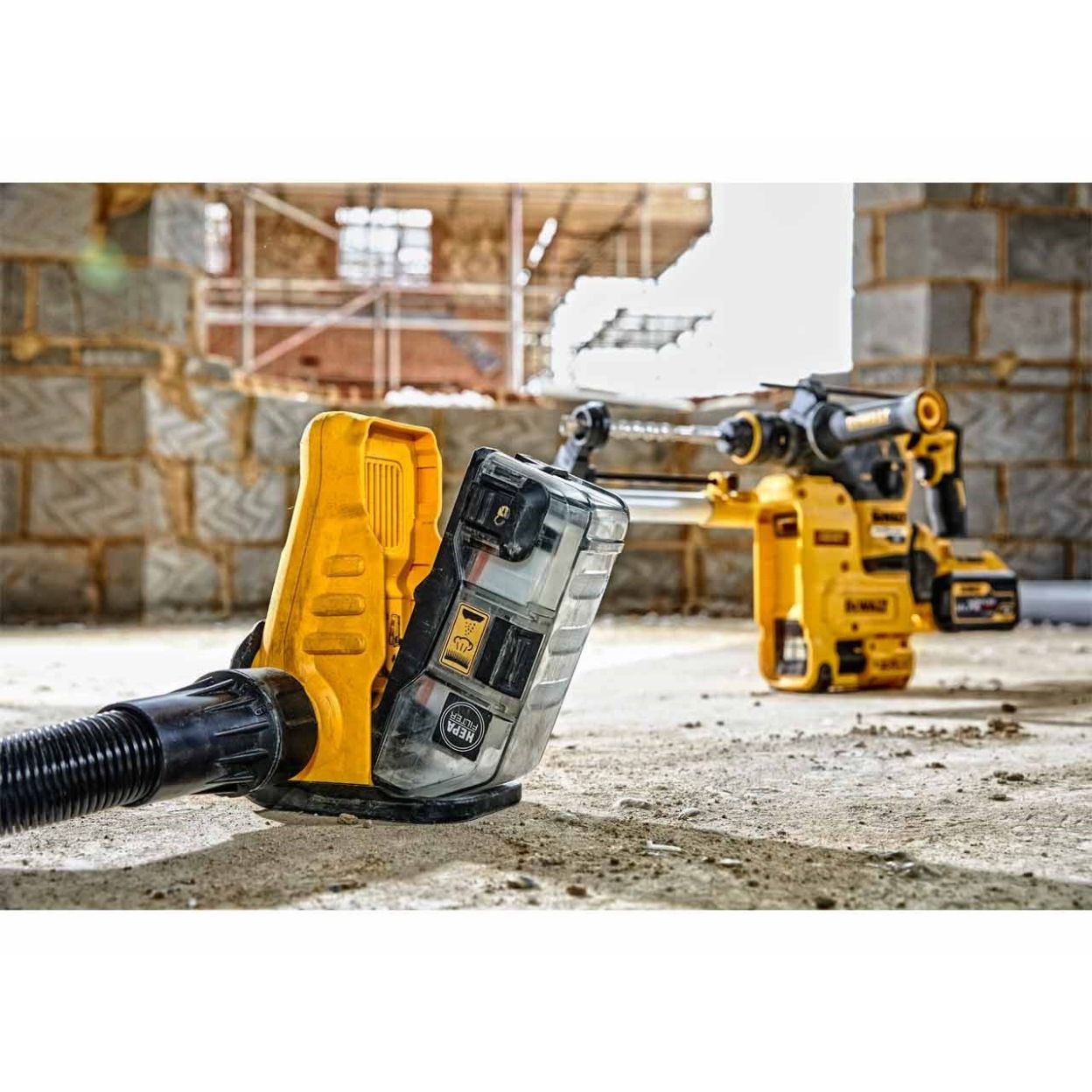 Система пылеудаления DEWALT D25303DH, для DCH273/DCH274, с HEPA-фильтром