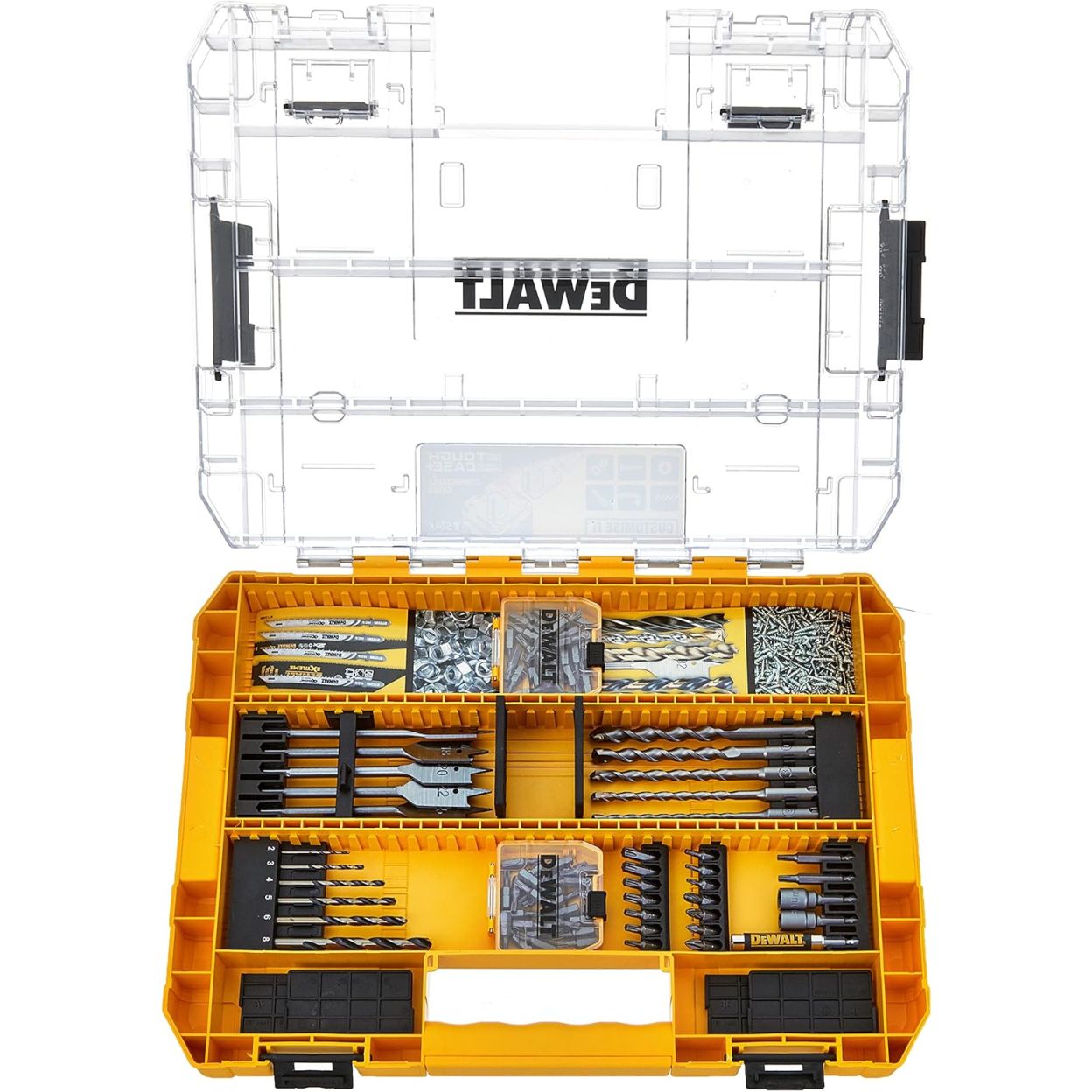 Набор оснастки DEWALT DT70763, 85 шт., в кейсе (DT70763-QZ)
