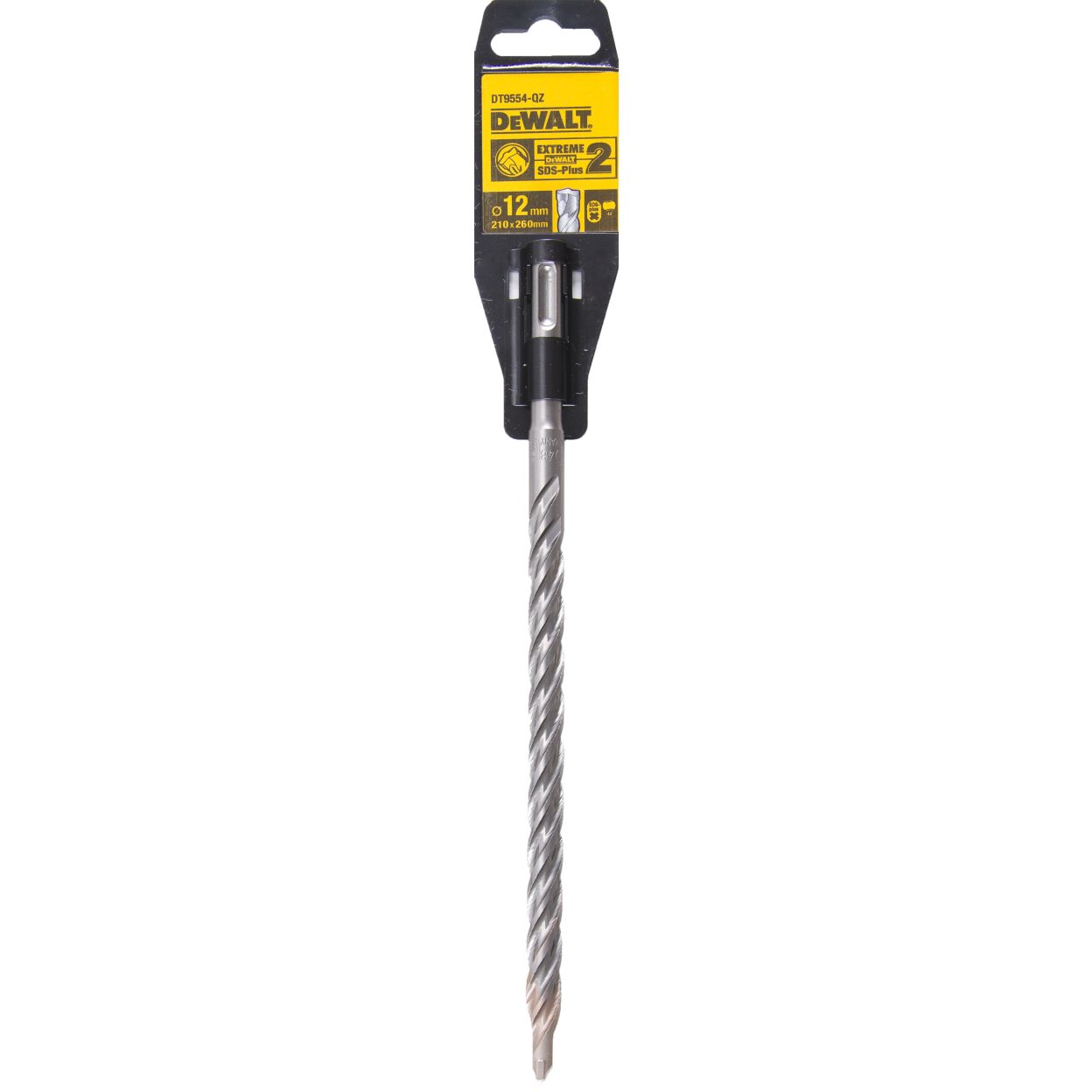 Бур DEWALT EXTREME DT9554, SDS-Plus, 12 x 260 x 200