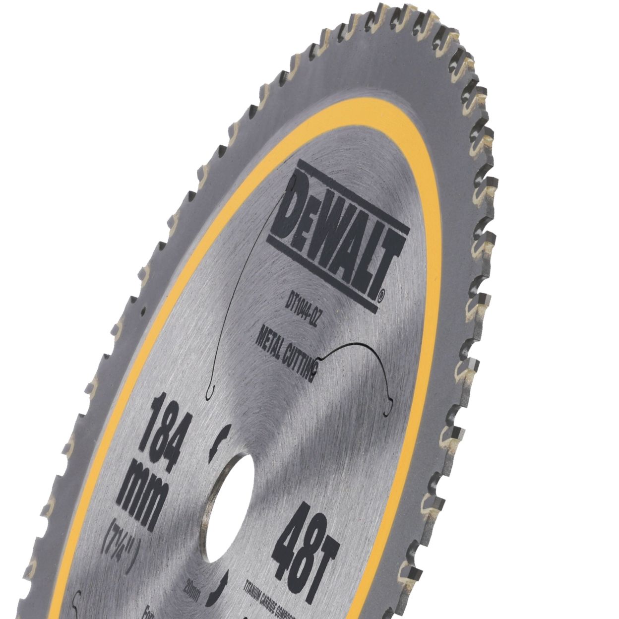 Диск пильный по металлу DEWALT DT1044, 184х20 мм (DT1044-QZ)