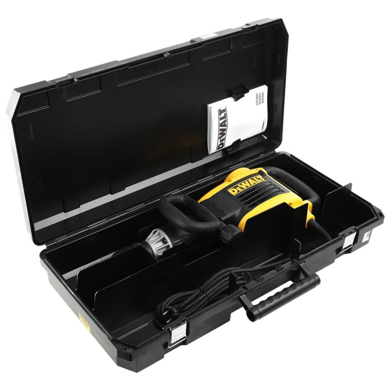 Отбойный молоток DEWALT D25899K, 1500 Вт, 17.5 Дж, 2040 уд/мин, в кейсе (D25899K-QS)