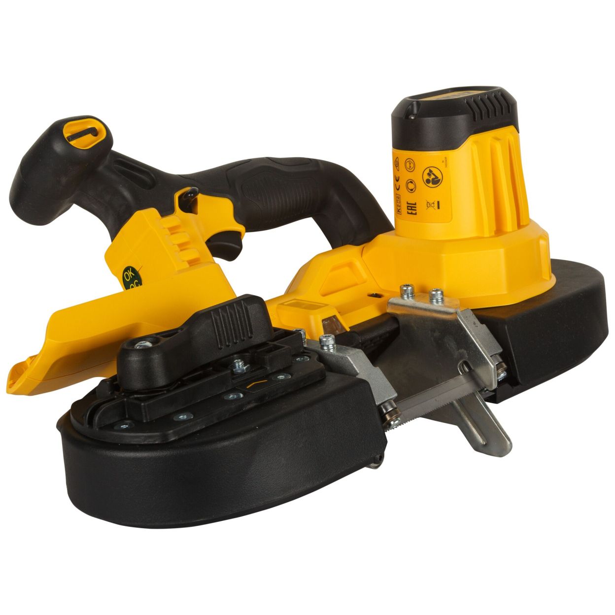 Аккумуляторная ручная ленточная пила по металлу DEWALT DCS371N, 18 В, XR, макс. 63 мм