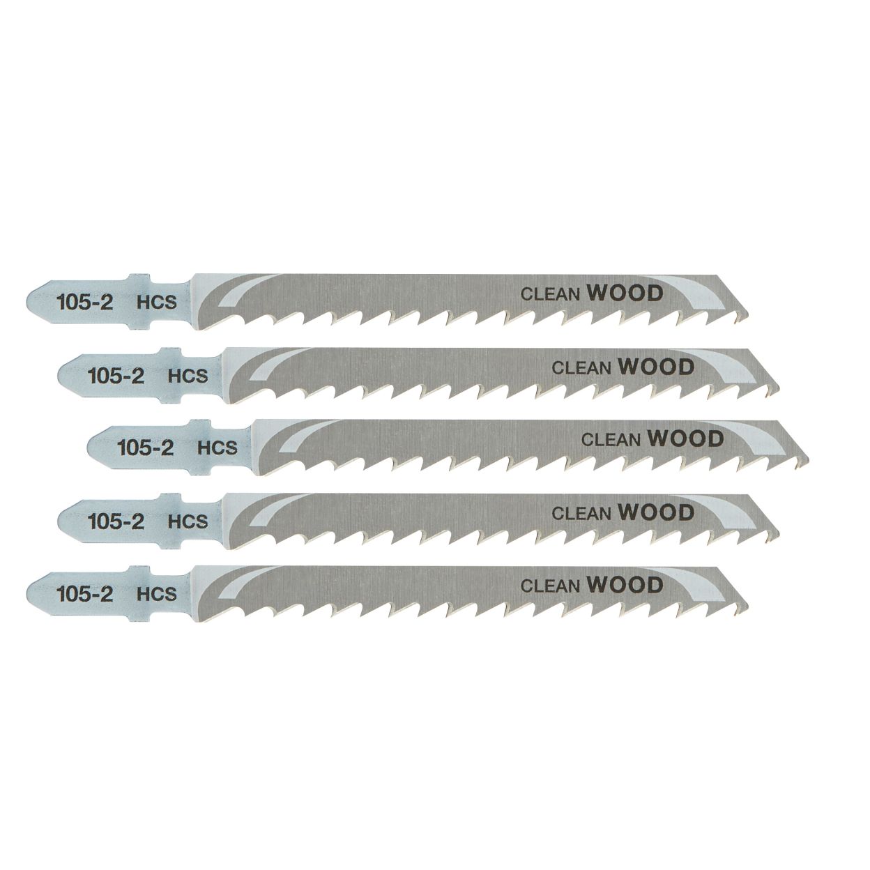 Пилка для лобзика DEWALT DT2075, по дереву из высокоуглеродистой стали, HCS, 100 x 68 x 4.0 x 60 мм, T144DP, 5 шт.