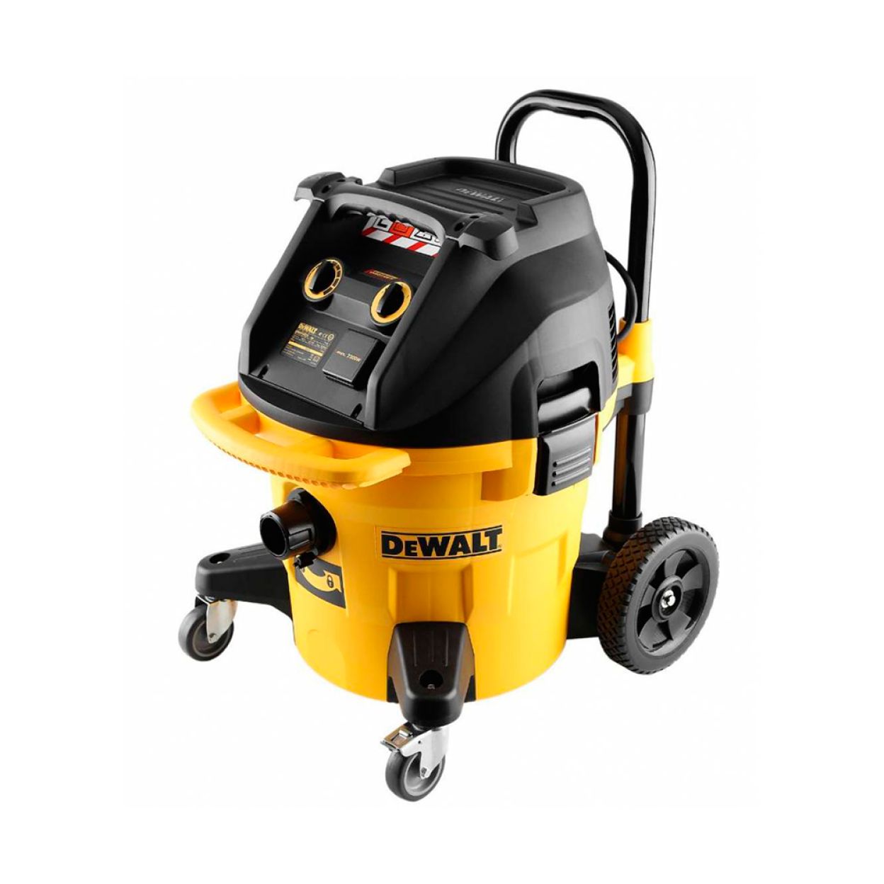 Строительный пылесос DEWALT DWV902L, 1400 Вт, 38 л (DWV902L-QS)
