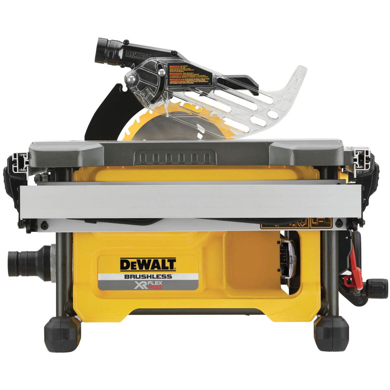 Аккумуляторная дисковая настольная пила DEWALT DCS7485T2, 54 В, 210 мм, 5800 об/мин, с 2 АКБ 2 Ач и ЗУ (DCS7485T2-QW)