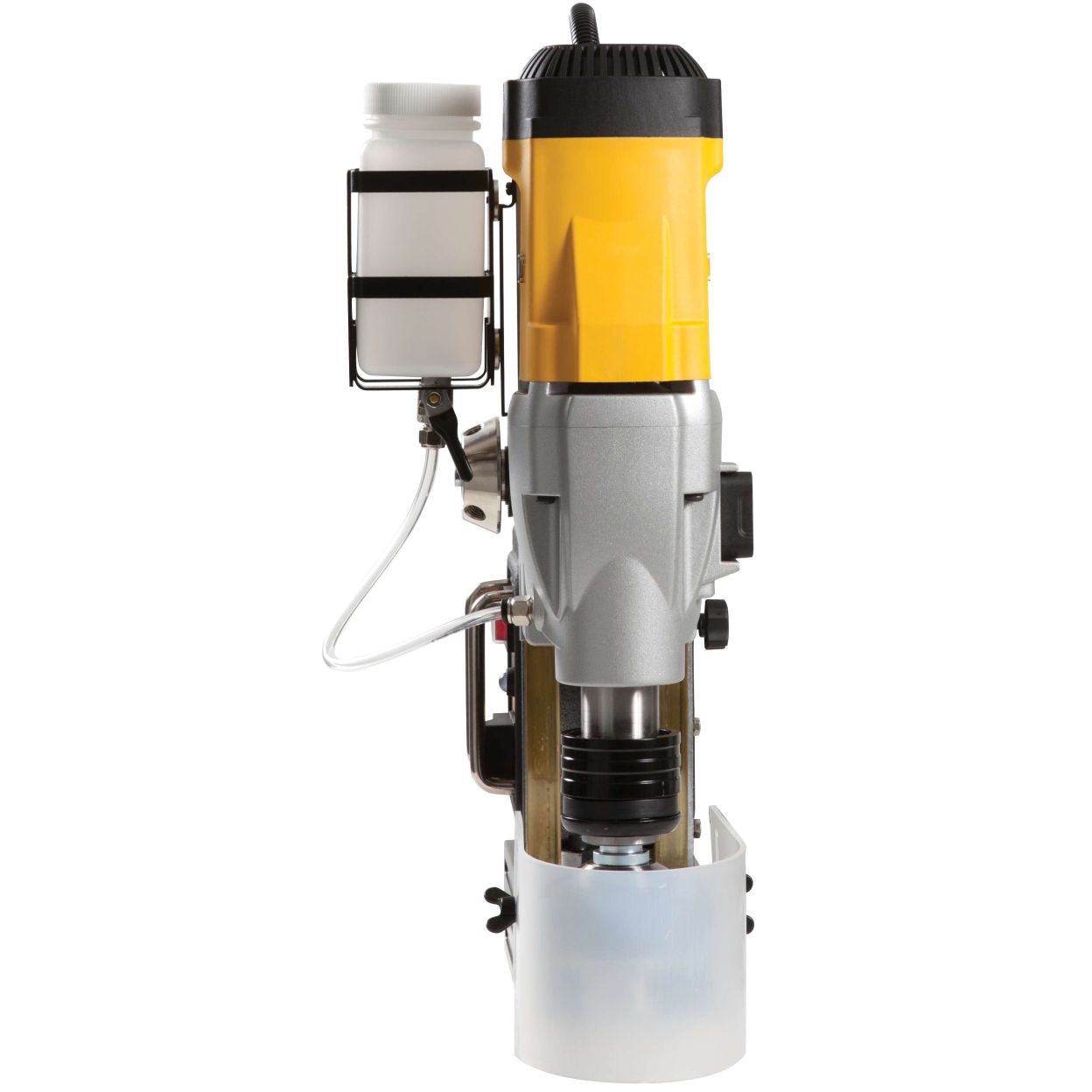 Сверлильный станок на магнитной подошве DEWALT DWE1622K, 1200 Вт, 450 об/мин, в кейсе (DWE1622K-QS)