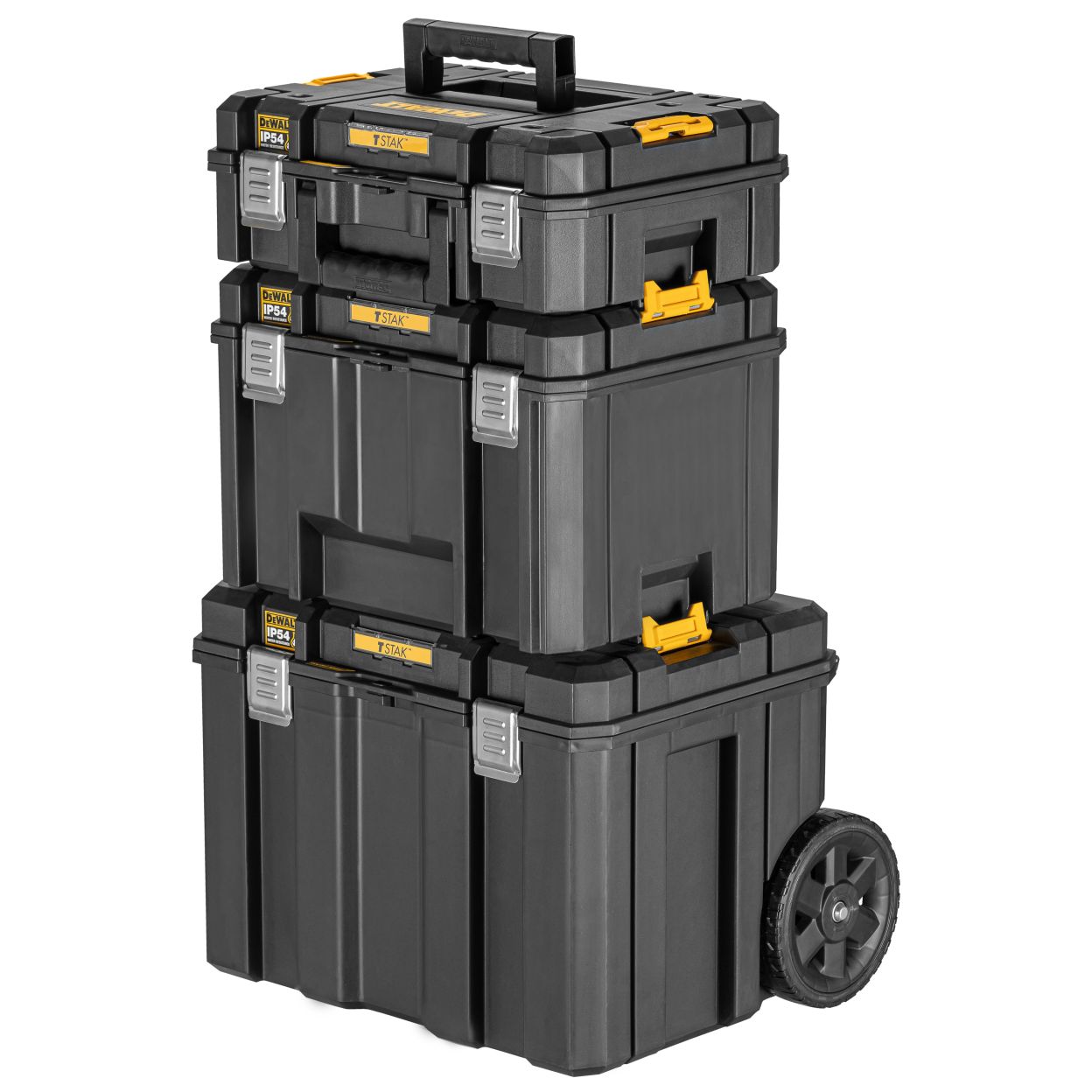 Комплект ящиков для инструмента DEWALT TSTAK DWST83520-1, 3 шт.: 55, 23 и 11 л