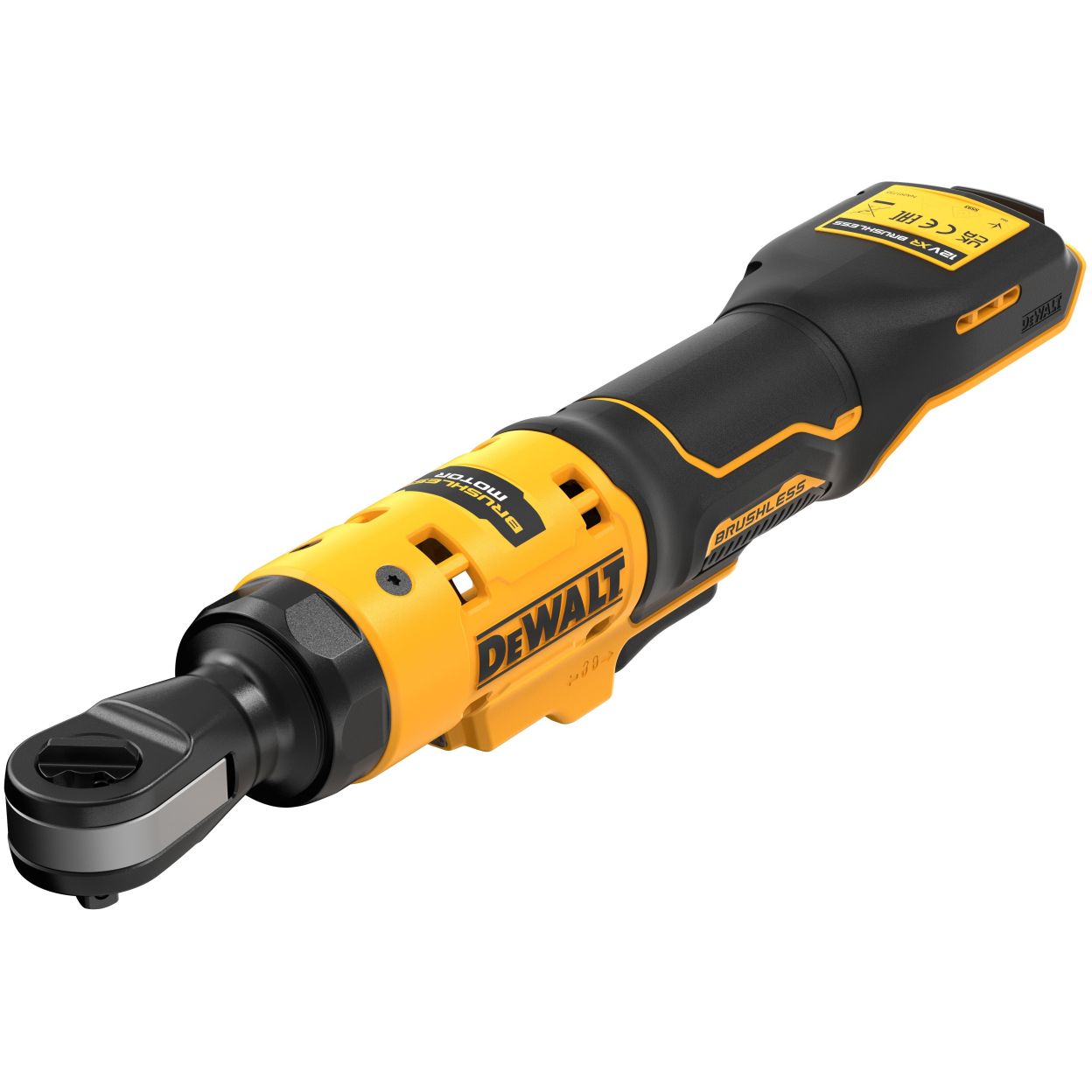 Аккумуляторный угловой гайковерт DEWALT DCF503L1G, 12 В, 81.3 Нм, 250 об/мин, с АКБ 3 Ач и ЗУ, в чехле (DCF503L1G-QW)