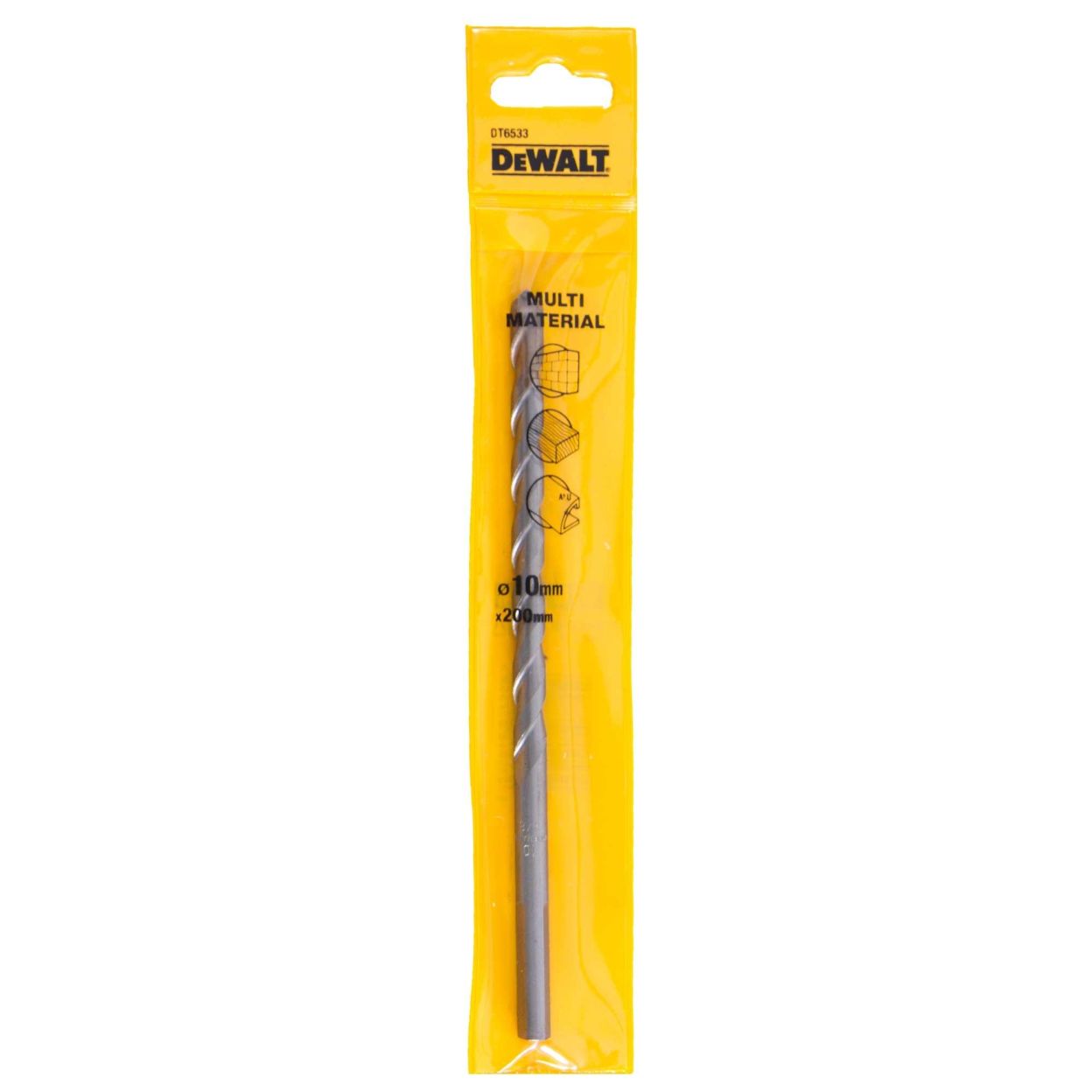 Сверло DEWALT multimaterial DT6533, 10 x 200 x 170 мм